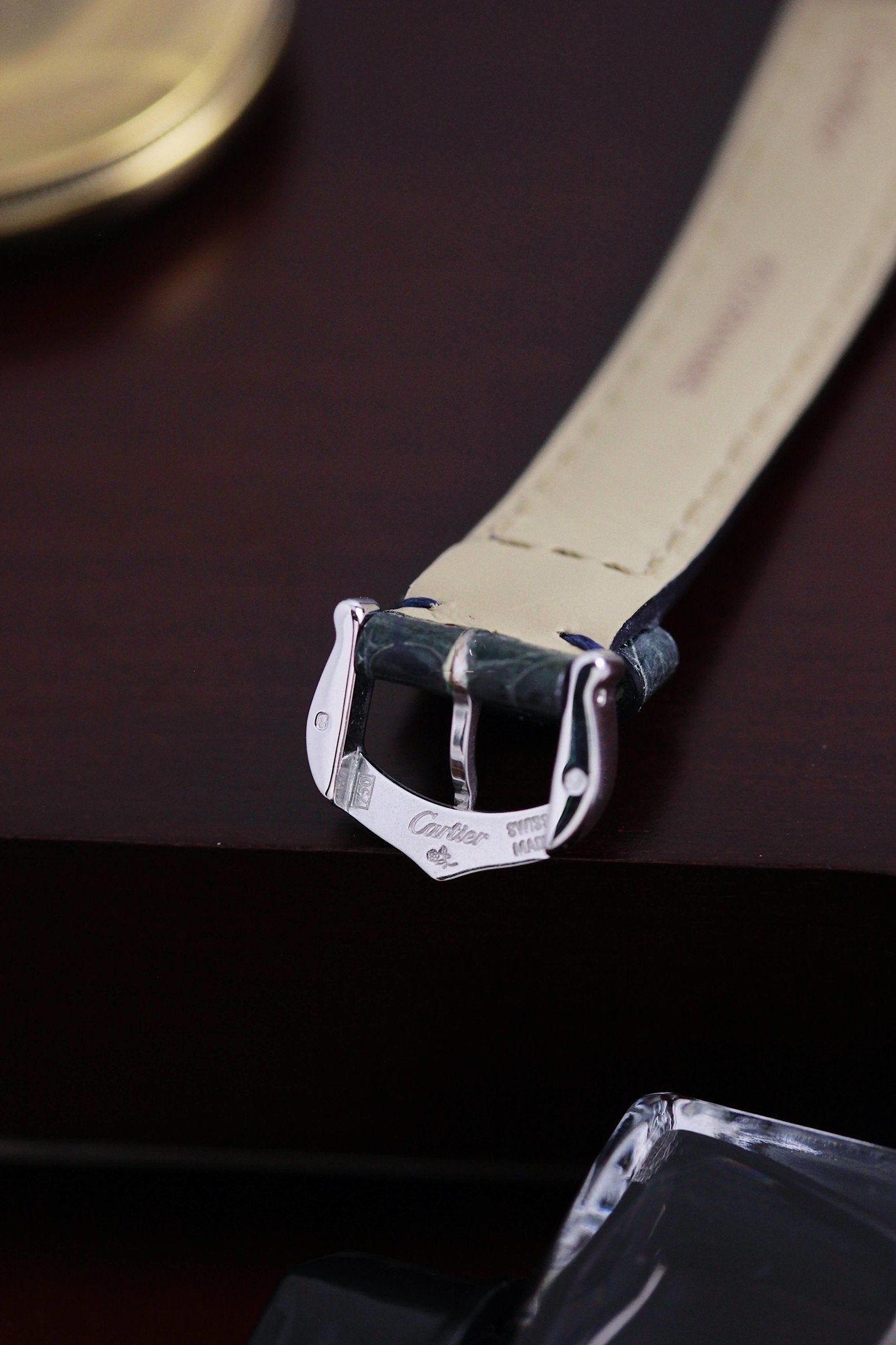 Must de Cartier Trinity Ref 2444 18K White Gold Diamond