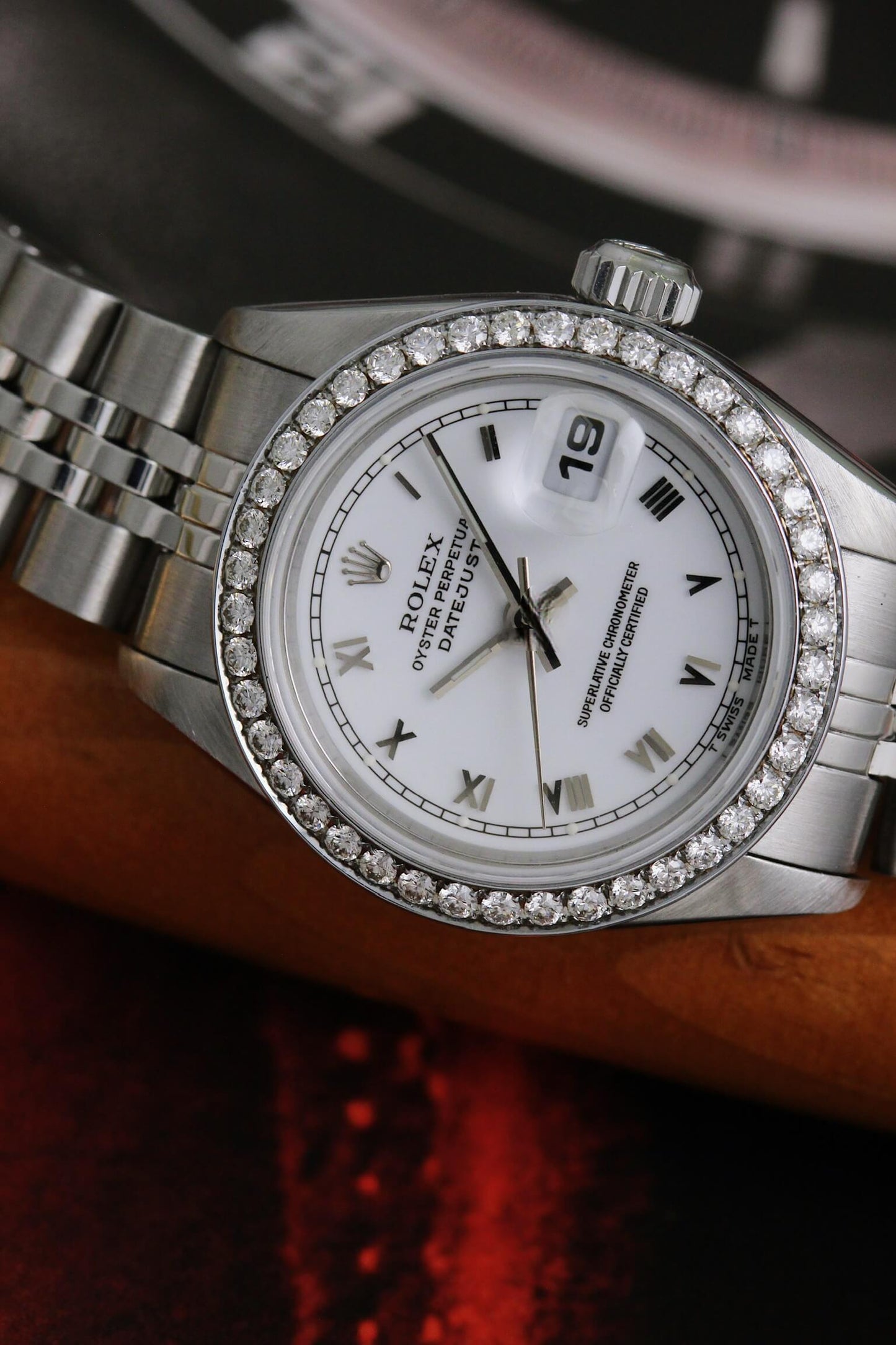 Rolex Datejust Ref 79240 Diamond Bezel