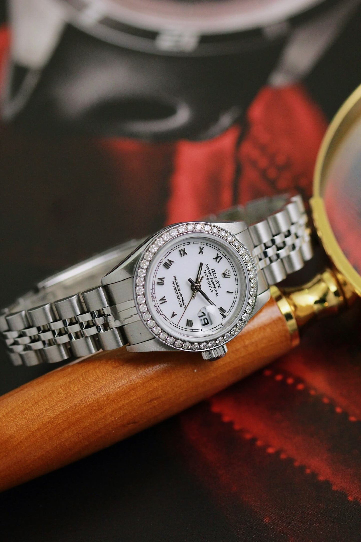 Rolex Datejust Ref 79240 Diamond Bezel
