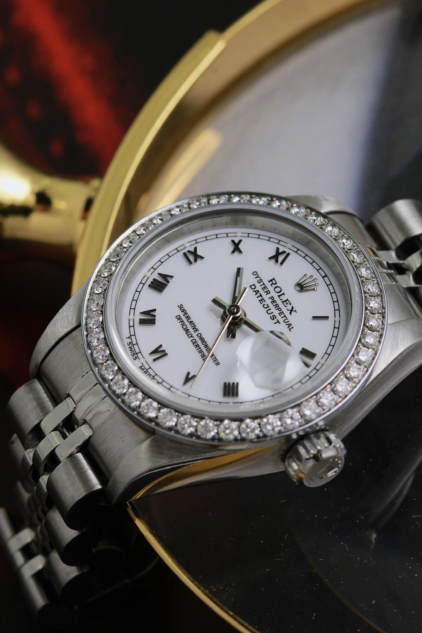Rolex Datejust Ref 79240 Diamond Bezel