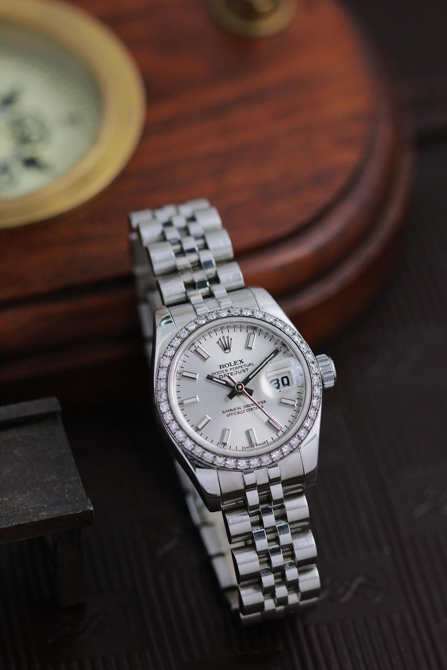 Rolex Lady-Datejust Ref 179174 Diamond Bezel