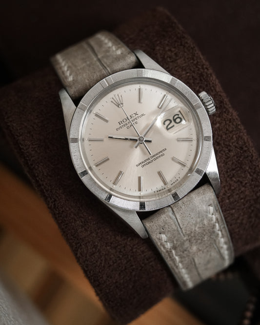 Rolex Oyster Perpetual Date Ref. 1501 Silver Sunburst Dial