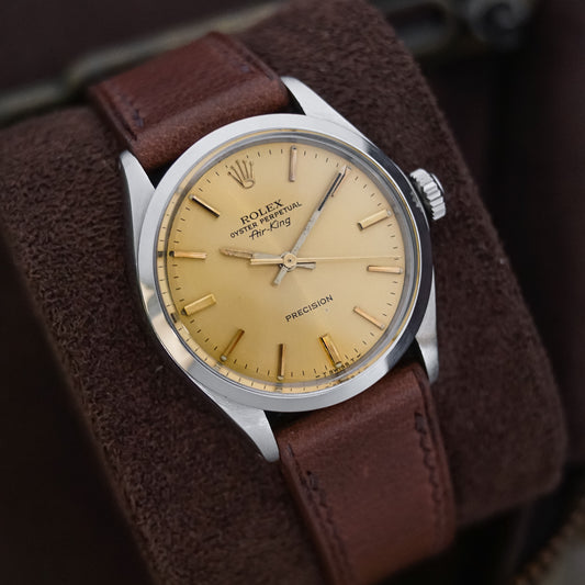Rolex Air-King Ref 5500, Gold Champagne Dial