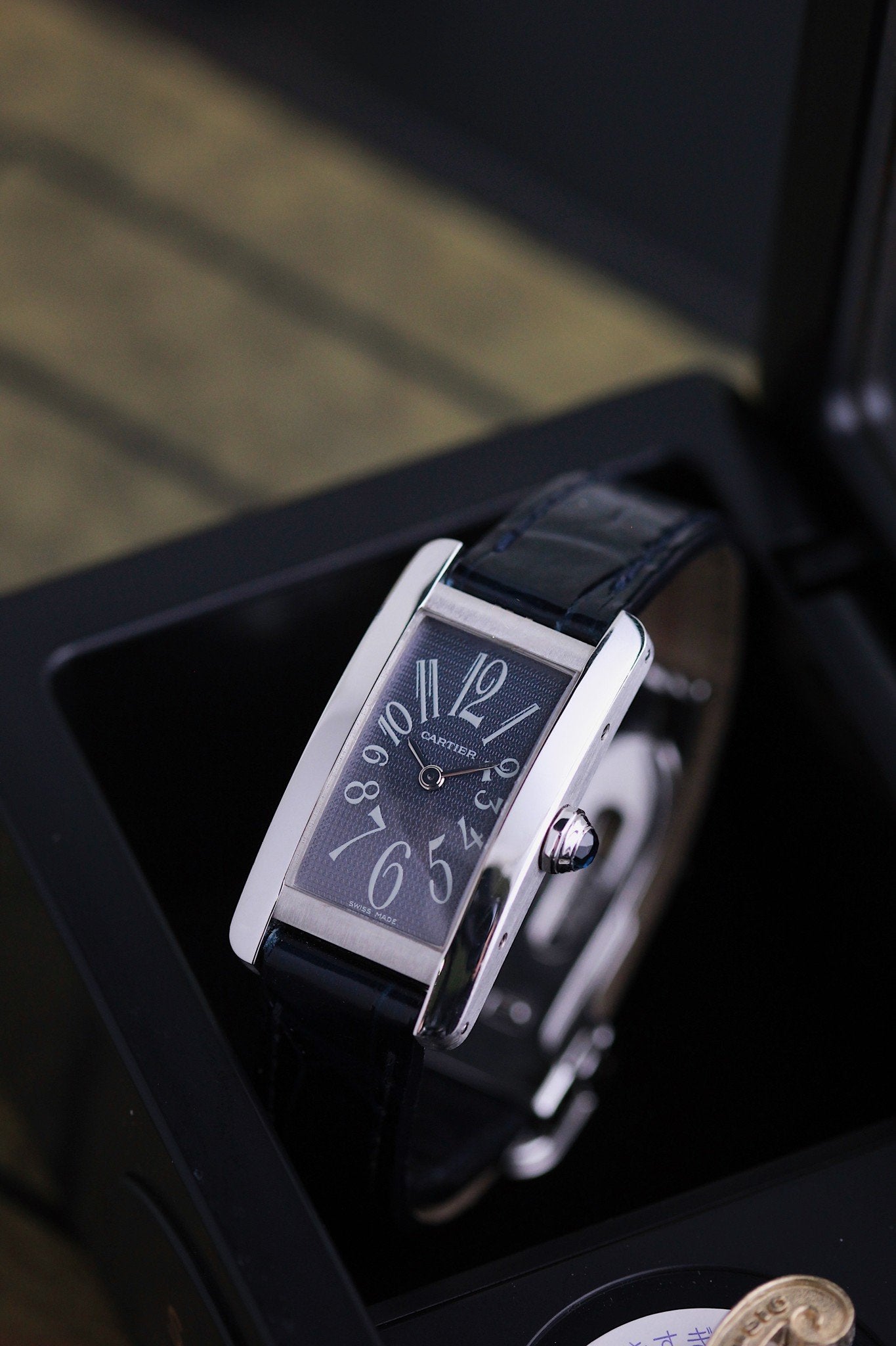 Cartier Tank Américaine 1713 Arabic Dial