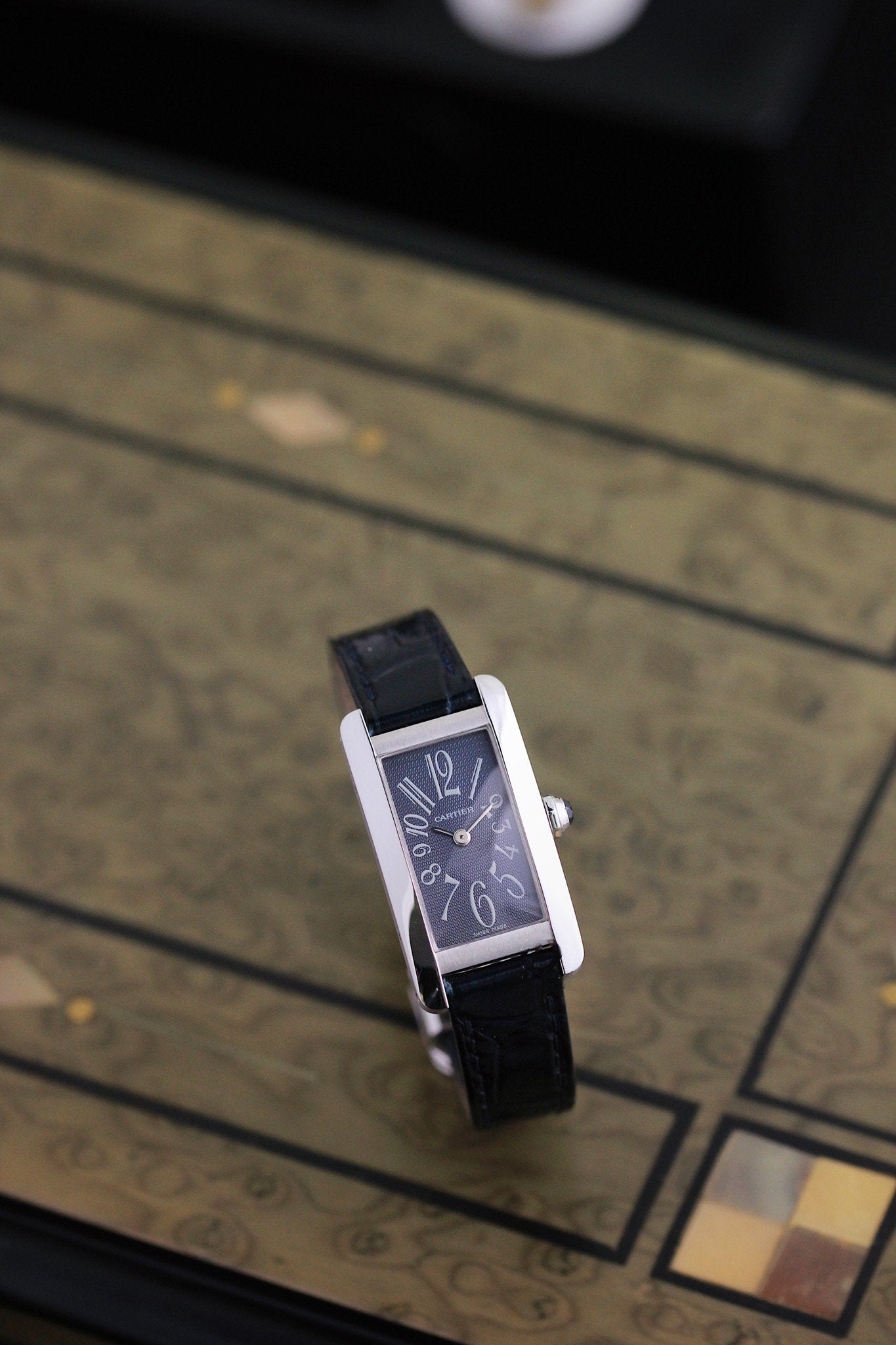 Cartier Tank Américaine 1713 Arabic Dial