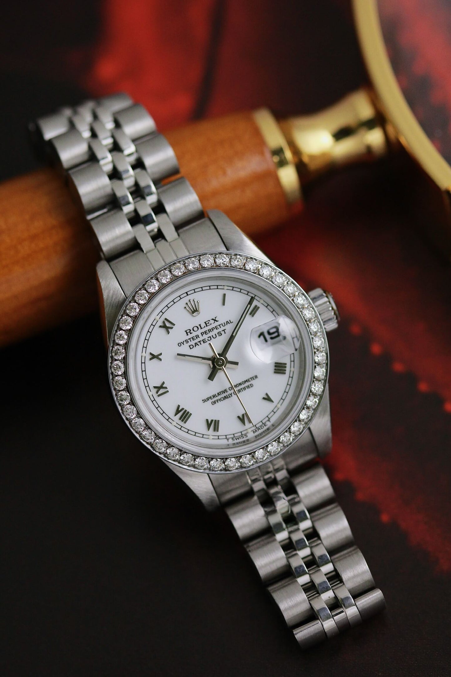 Rolex Datejust Ref 79240 Diamond Bezel
