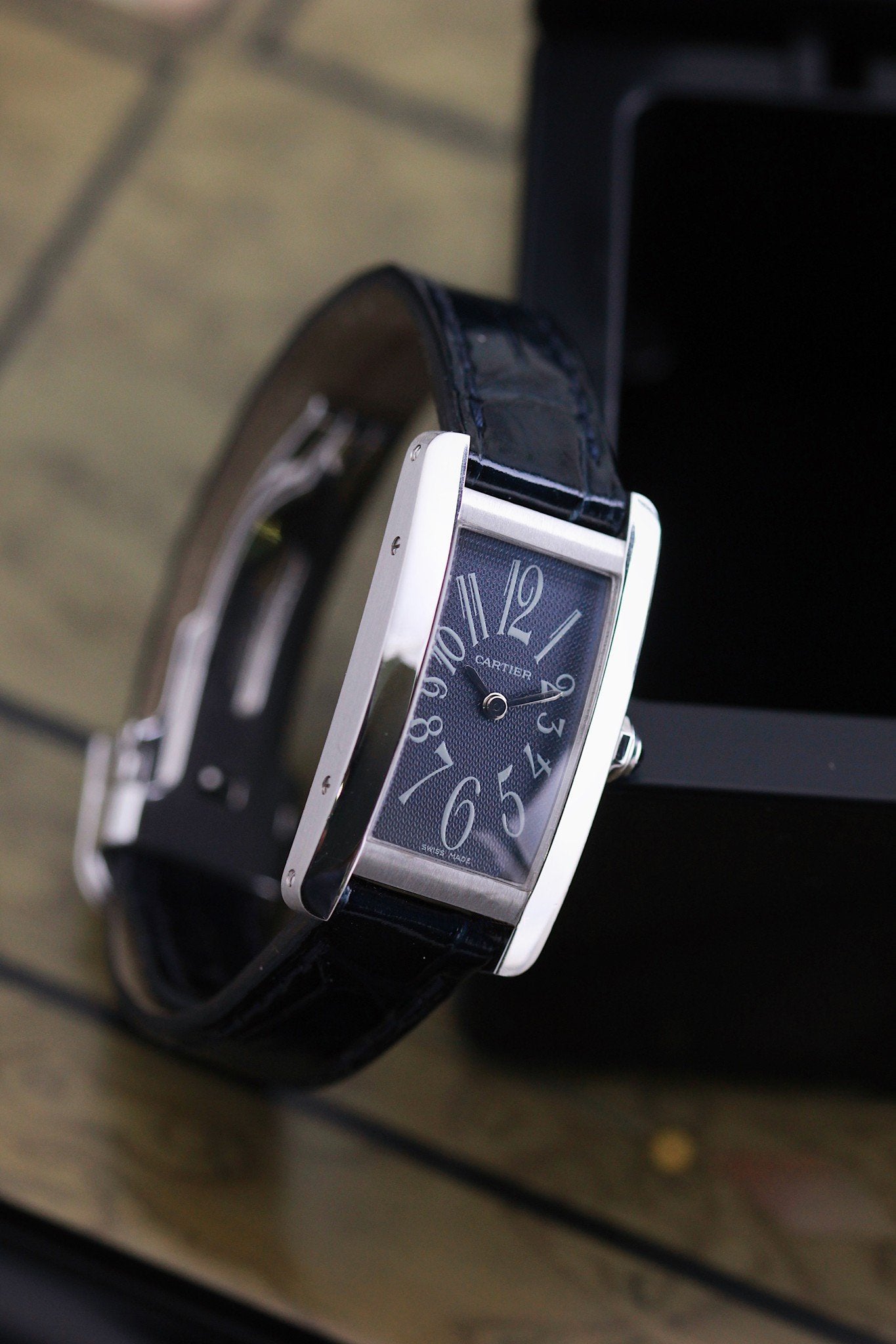 Cartier Tank Américaine 1713 Arabic Dial