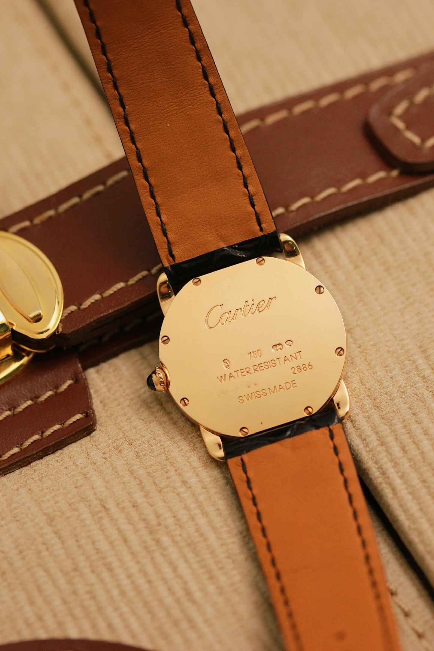 Cartier Ronde Louis W6800151 18k Rose Gold