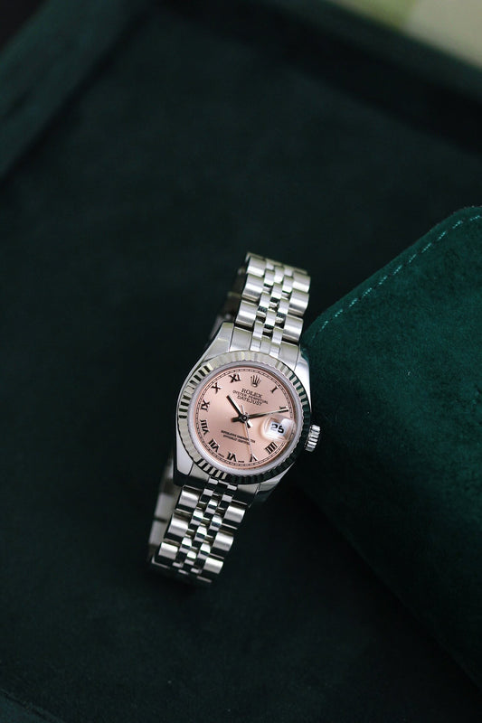 Rolex Datejust 179174 Pink Roman Dial