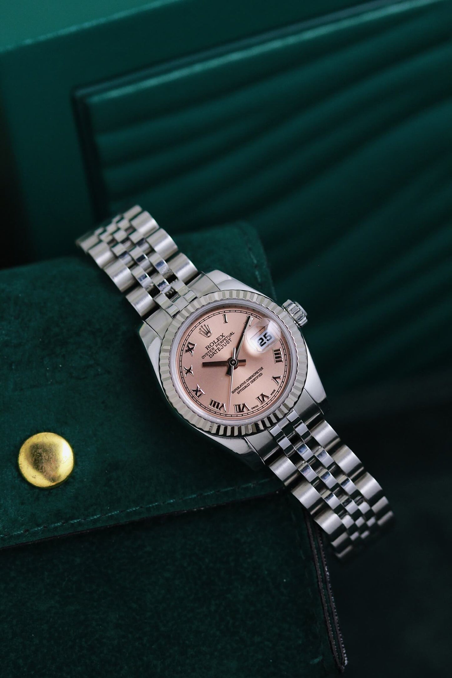 Rolex Datejust 179174 Pink Roman Dial