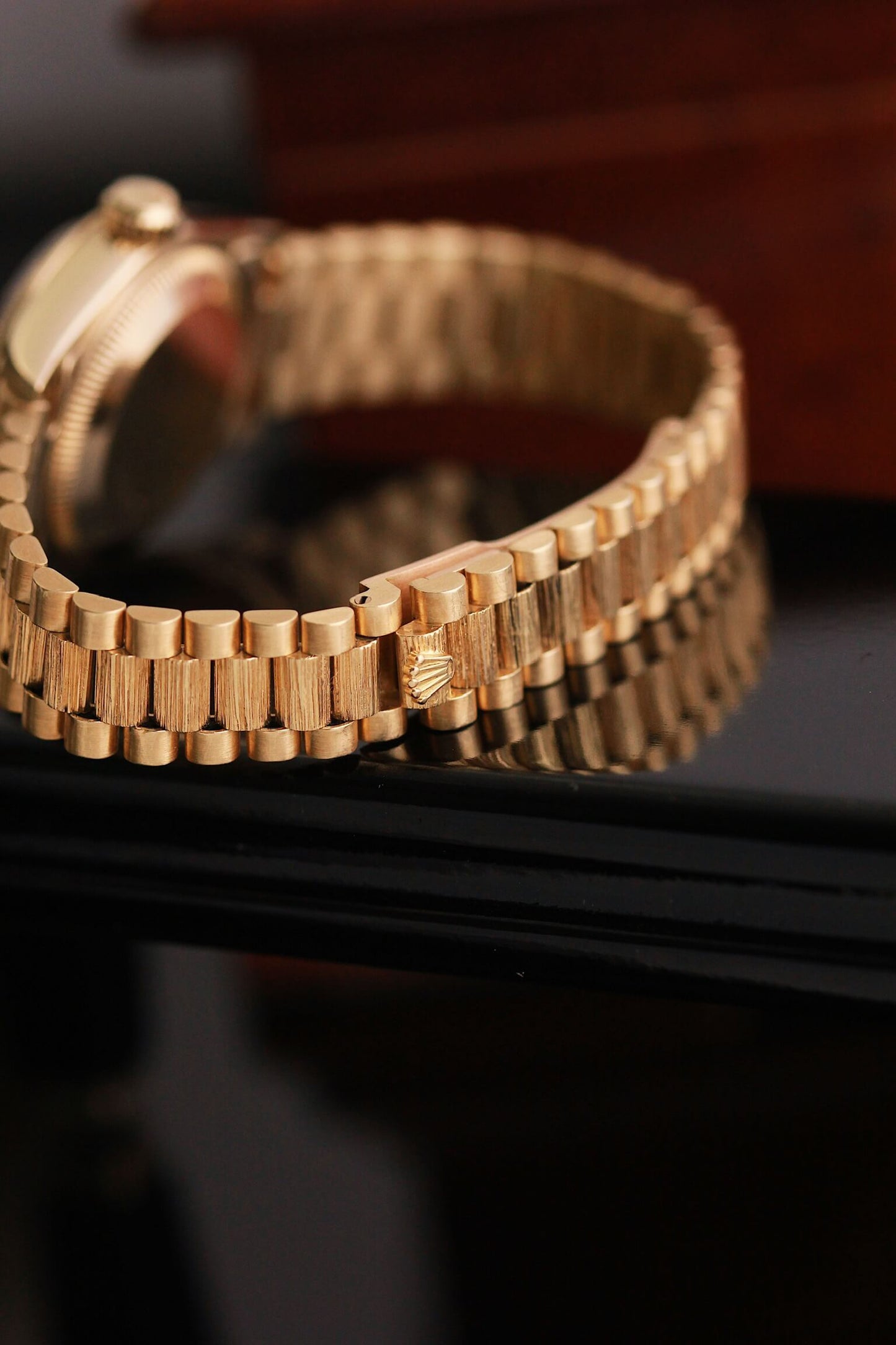 Rolex President 69278 Diamond Champagne Dial