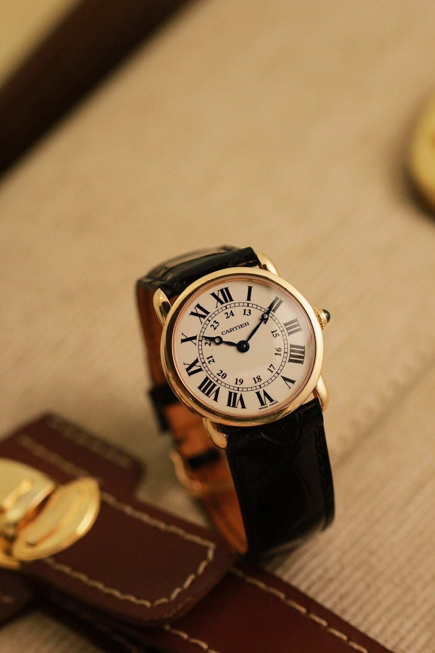 Cartier Ronde Louis W6800151 18k Rose Gold