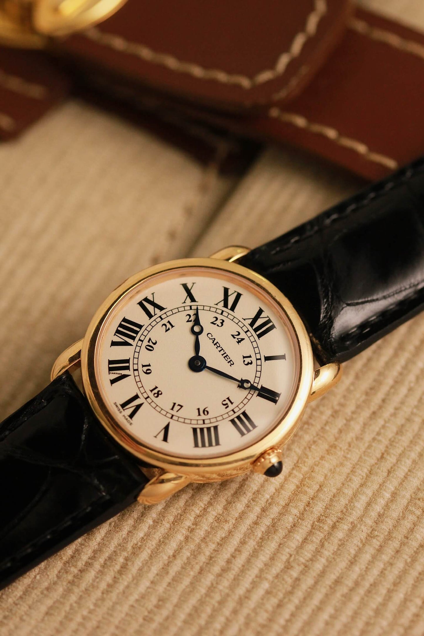 Cartier Ronde Louis W6800151 18k Rose Gold