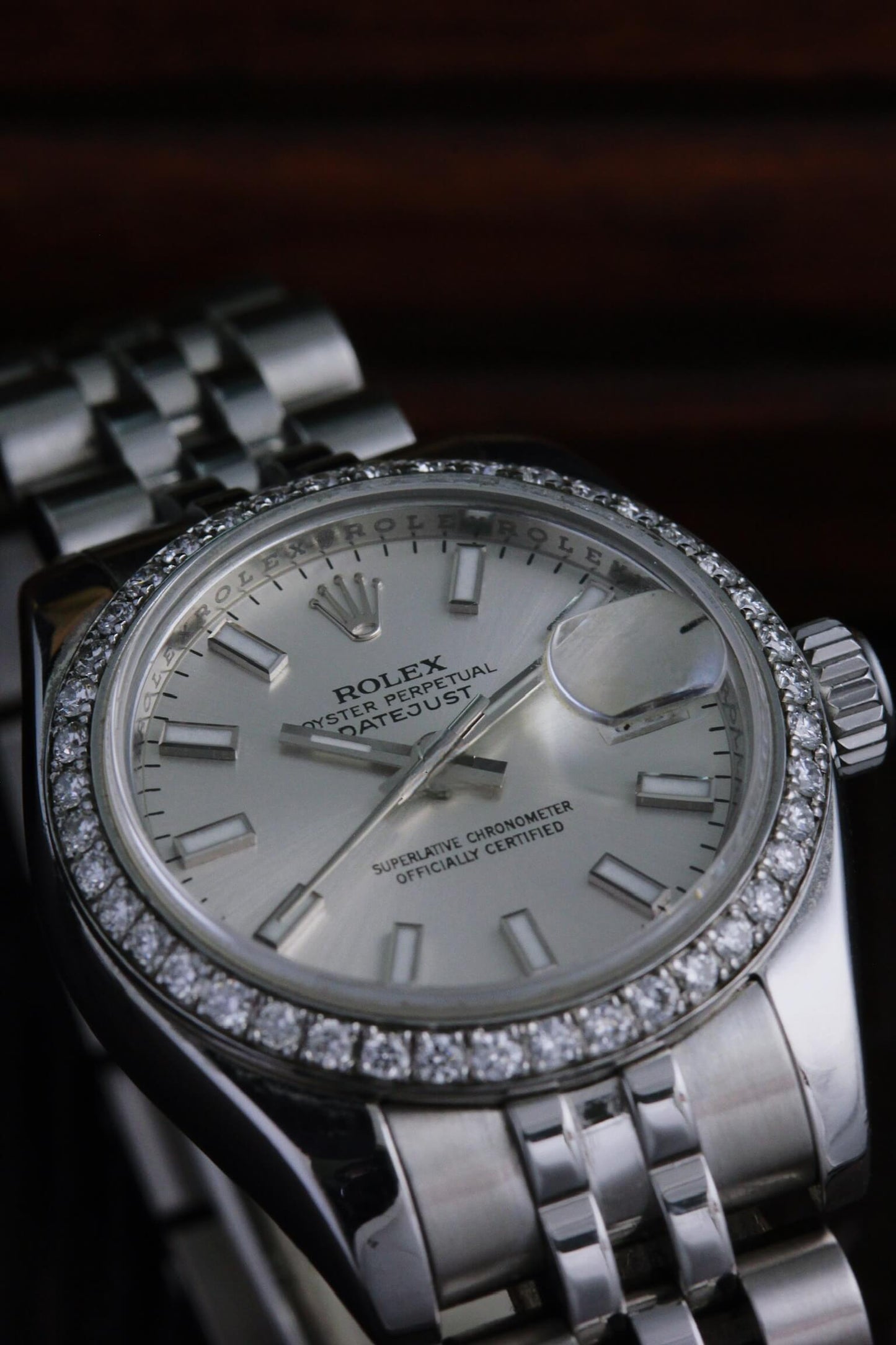 Rolex Lady-Datejust Ref 179174 Diamond Bezel