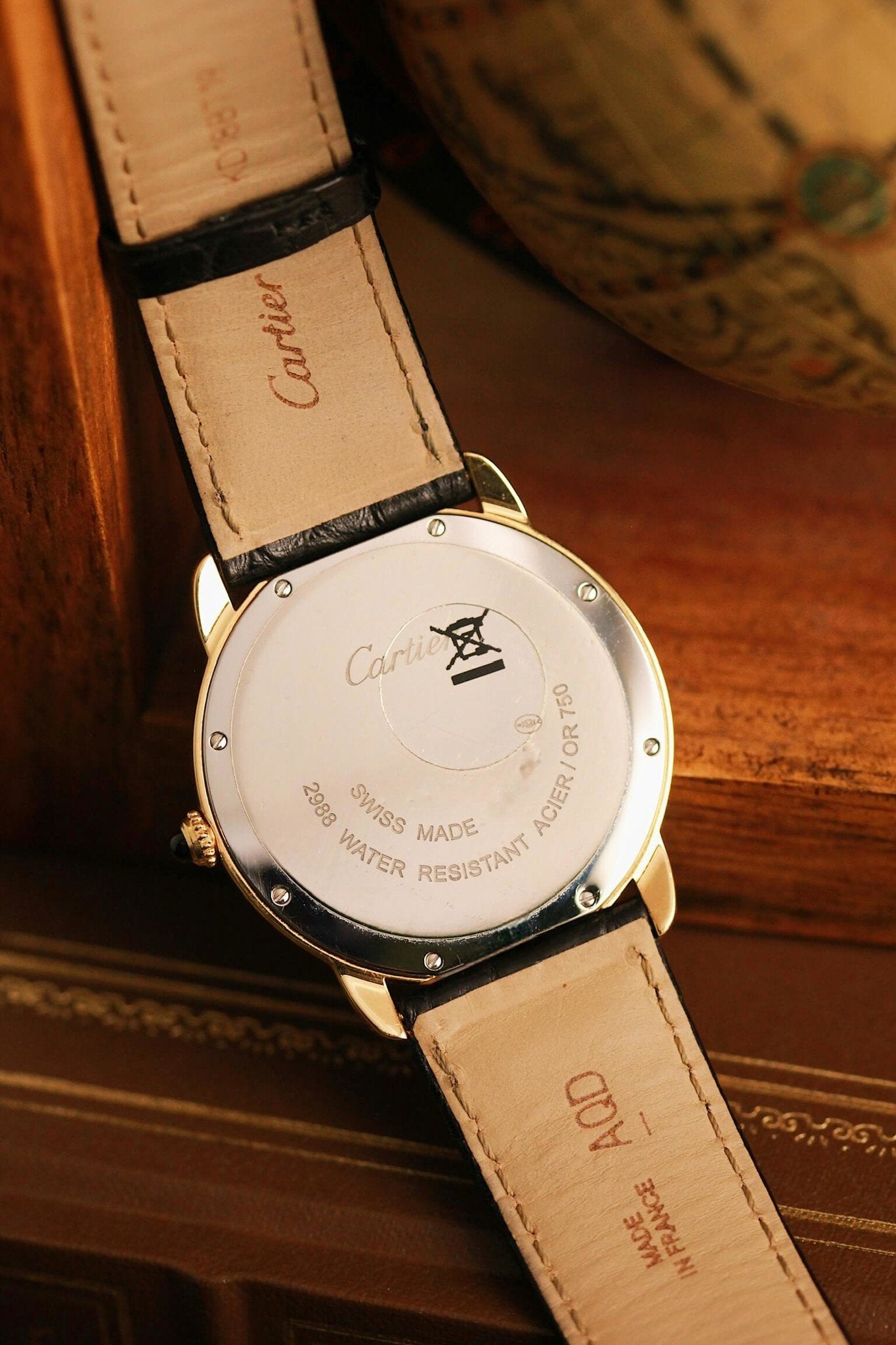Cartier Ronde Solo 2988 18k
