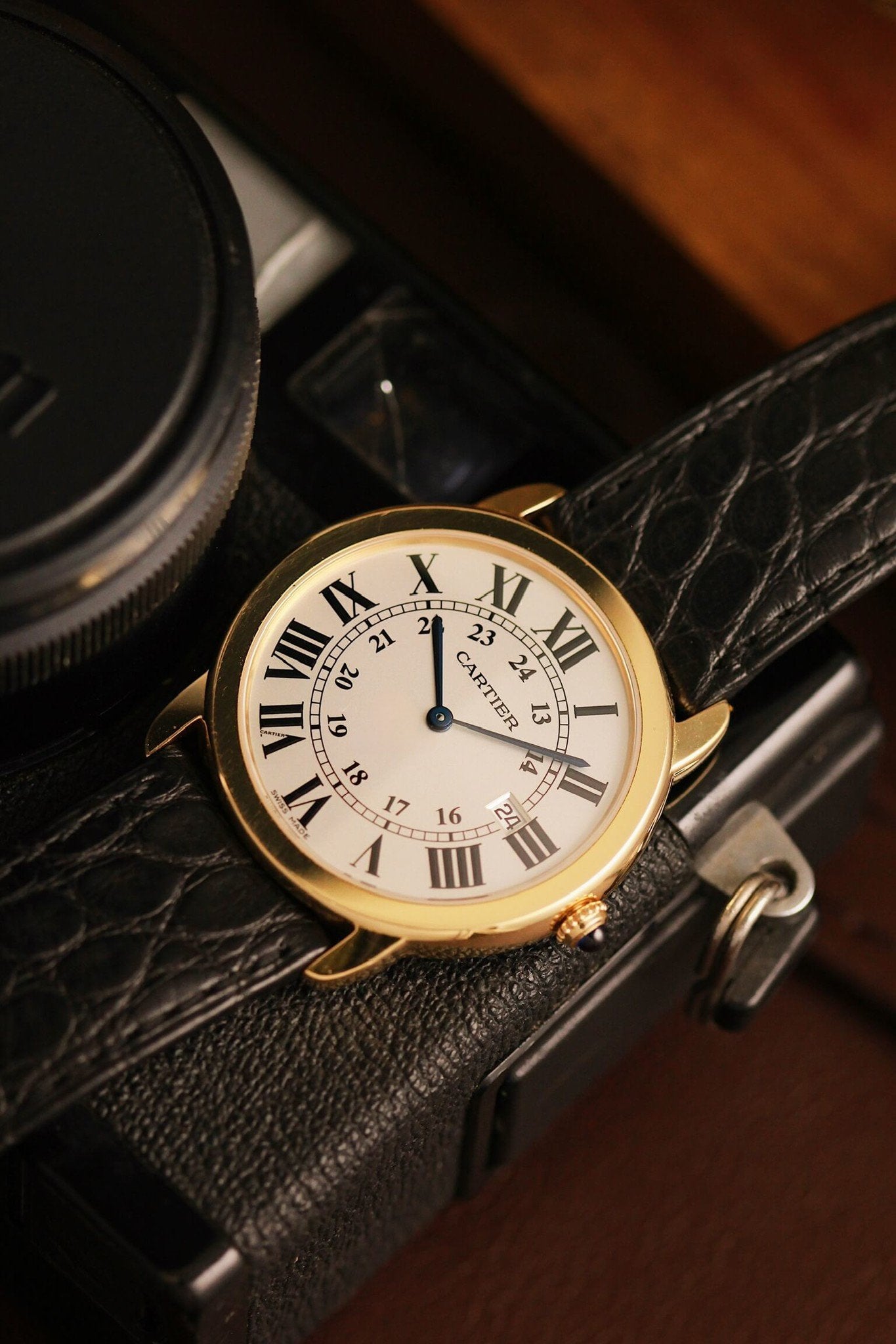 Cartier Ronde Solo 2988 18k