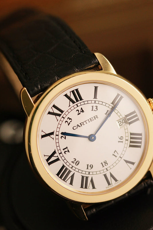 Cartier Ronde Solo 2988 18k